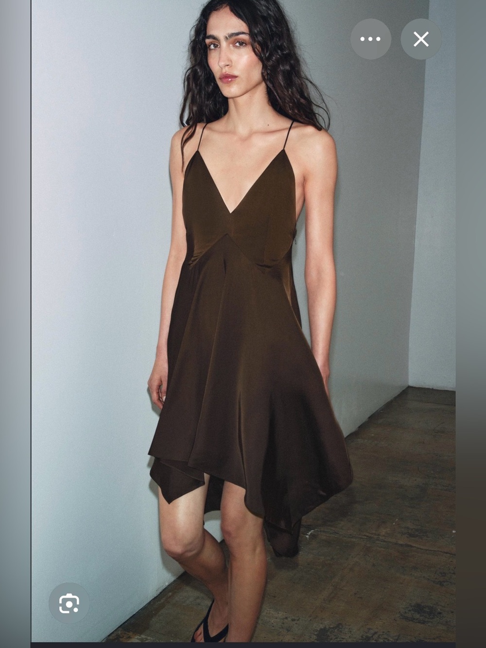 🔥🔥Zara ZW collection asymmetrical Dress